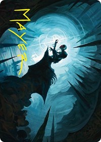 Gollum, Patient Plotter Art Card (Gold-Stamped Signature), Art Series: Universes Beyond: The Lord of the Rings: Tales of Middle-earth