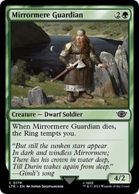 Mirrormere Guardian, Universes Beyond: The Lord of the Rings: Tales of Middle-earth