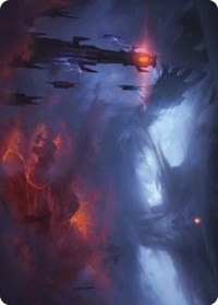 Shadow of the Enemy Art Card, Art Series: Universes Beyond: The Lord of the Rings: Tales of Middle-earth