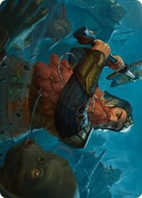 Gimli, Counter of Kills Art Card (10/81), Art Series: Universes Beyond: The Lord of the Rings: Tales of Middle-earth