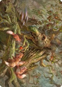 Generous Ent Art Card, Art Series: Universes Beyond: The Lord of the Rings: Tales of Middle-earth