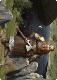 Mirrormere Guardian Art Card, Art Series: Universes Beyond: The Lord of the Rings: Tales of Middle-earth