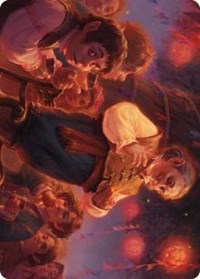 Bilbo, Retired Burglar Art Card, Art Series: Universes Beyond: The Lord of the Rings: Tales of Middle-earth