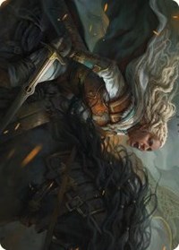Eowyn, Fearless Knight Art Card, Art Series: Universes Beyond: The Lord of the Rings: Tales of Middle-earth