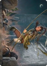 Legolas, Counter of Kills Art Card, Art Series: Universes Beyond: The Lord of the Rings: Tales of Middle-earth