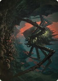 Shelob, Child of Ungoliant Art Card, Art Series: Universes Beyond: The Lord of the Rings: Tales of Middle-earth