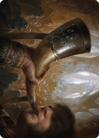 Horn of Gondor Art Card, Art Series: Universes Beyond: The Lord of the Rings: Tales of Middle-earth