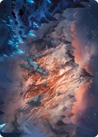 Mountain Art Card, Art Series: Universes Beyond: The Lord of the Rings: Tales of Middle-earth