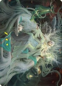 Galadriel, Gift-Giver Art Card, Art Series: Universes Beyond: The Lord of the Rings: Tales of Middle-earth