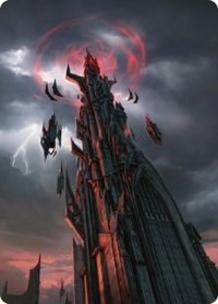 Barad-dur Art Card, Art Series: Universes Beyond: The Lord of the Rings: Tales of Middle-earth