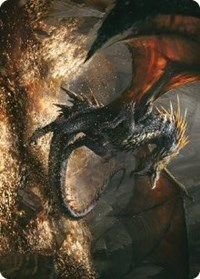 Cavern-Hoard Dragon Art Card, Art Series: Universes Beyond: The Lord of the Rings: Tales of Middle-earth