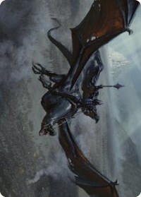 Lord of the Nazgul Art Card, Art Series: Universes Beyond: The Lord of the Rings: Tales of Middle-earth