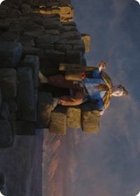 Pippin, Warden of Isengard Art Card, Art Series: Universes Beyond: The Lord of the Rings: Tales of Middle-earth