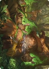 Asceticism Art Card, Art Series: Universes Beyond: The Lord of the Rings: Tales of Middle-earth