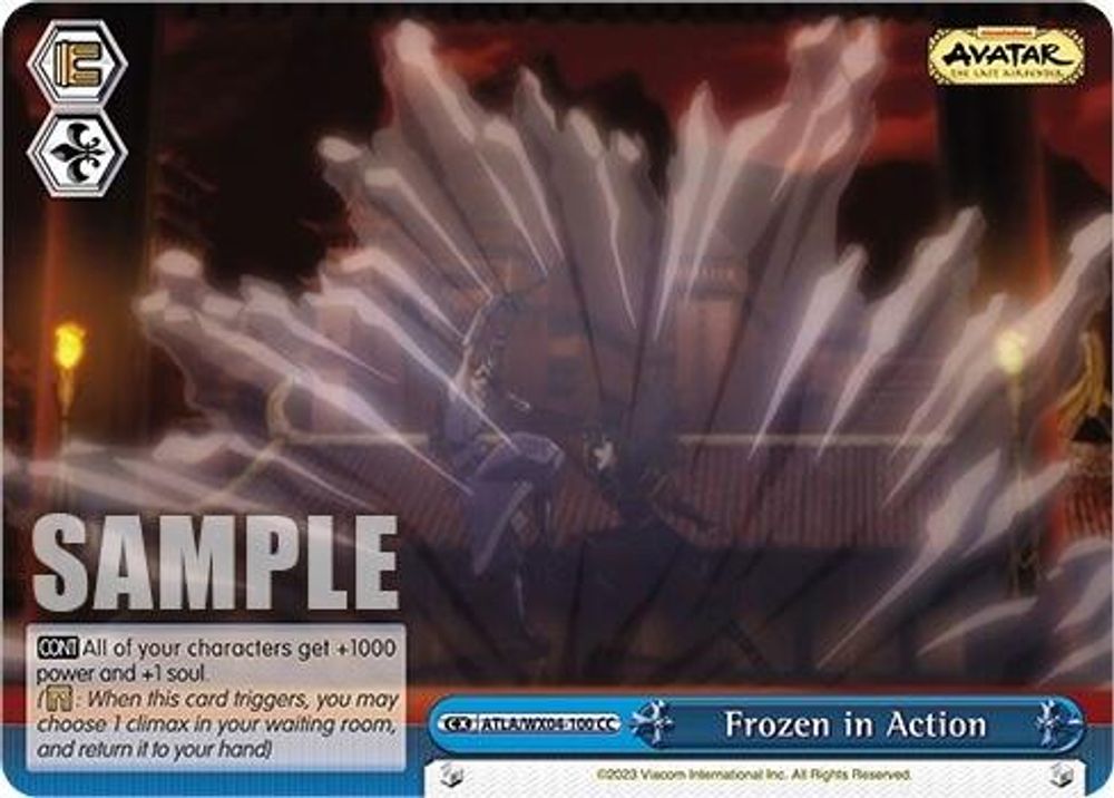 Frozen in Action, Standard, front