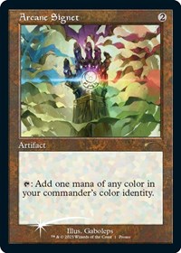 Arcane Signet (Retro Frame), MagicFest Cards