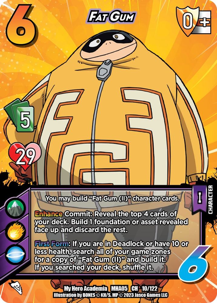 Fat Gum, Standard, front