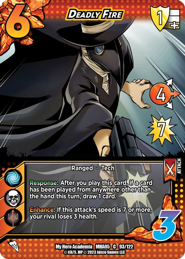 Deadly Fire, Standard, front