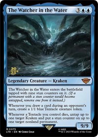 The Watcher in the Water, Prerelease Cards