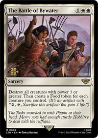 The Battle of Bywater, Prerelease Cards