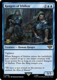 Rangers of Ithilien, Prerelease Cards