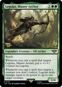 Legolas, Master Archer
