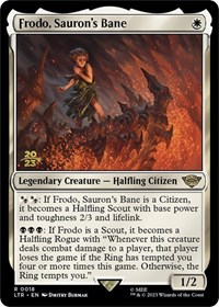 Frodo, Sauron's Bane, Prerelease Cards