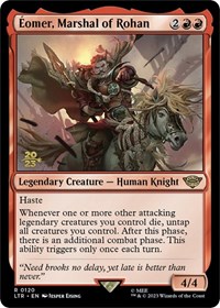 Eomer, Marshal of Rohan, Prerelease Cards