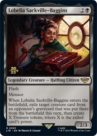 Lobelia Sackville-Baggins (0093), Prerelease Cards