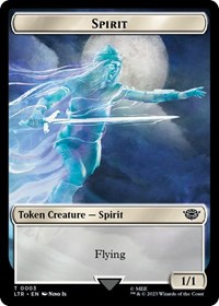 Spirit // Food (0009) Double-Sided Token, Universes Beyond: The Lord of the Rings: Tales of Middle-earth