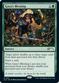 Gaea's Blessing, Secret Lair Drop Series