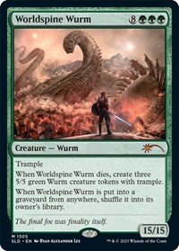 Worldspine Wurm, Secret Lair Drop Series