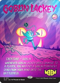 Goblin Lackey (1311) (Rainbow Foil), Secret Lair Drop Series