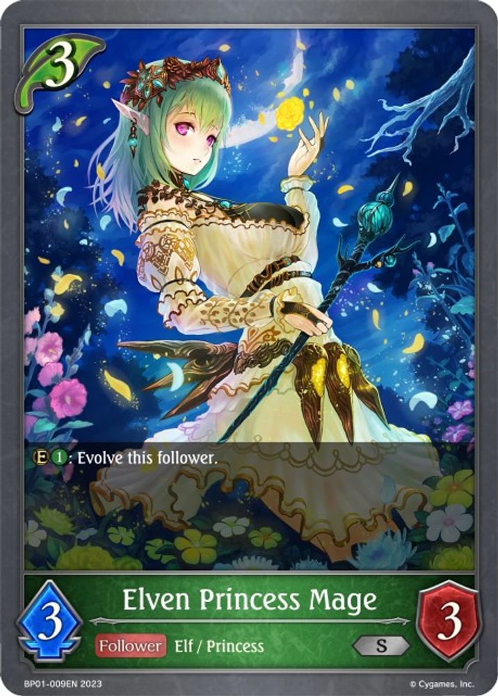 Elven Princess Mage, Standard, front