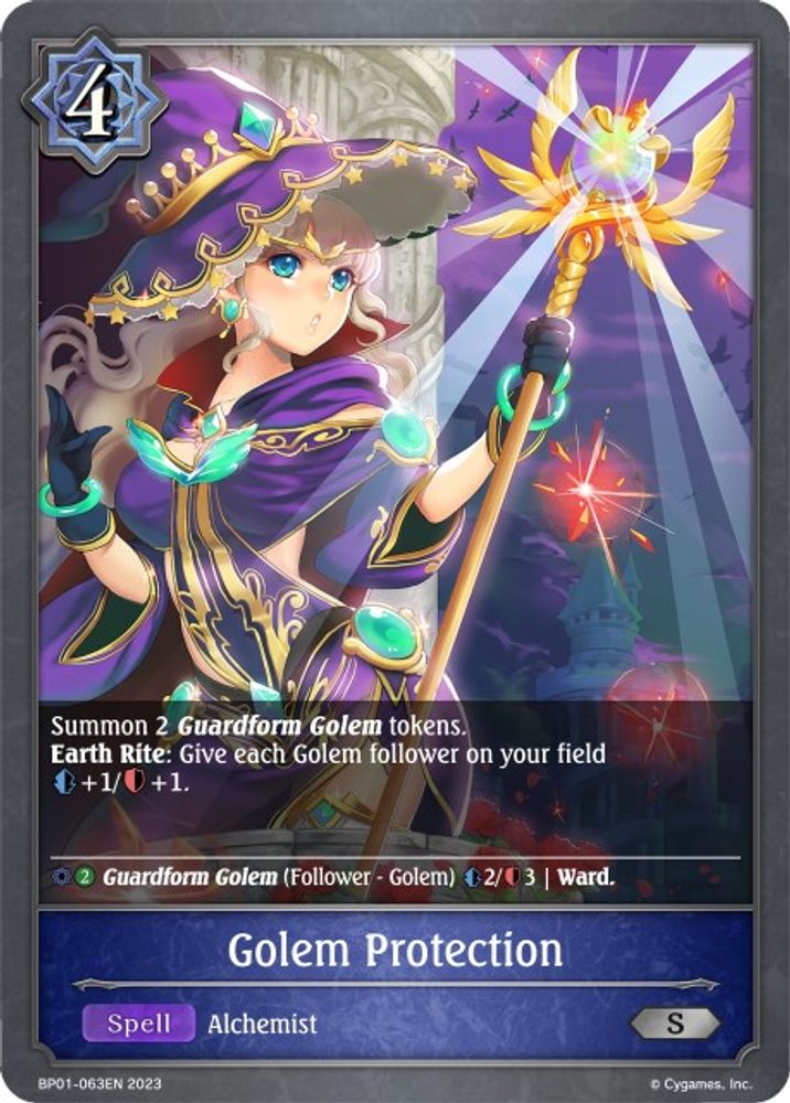 Golem Protection, Standard, front