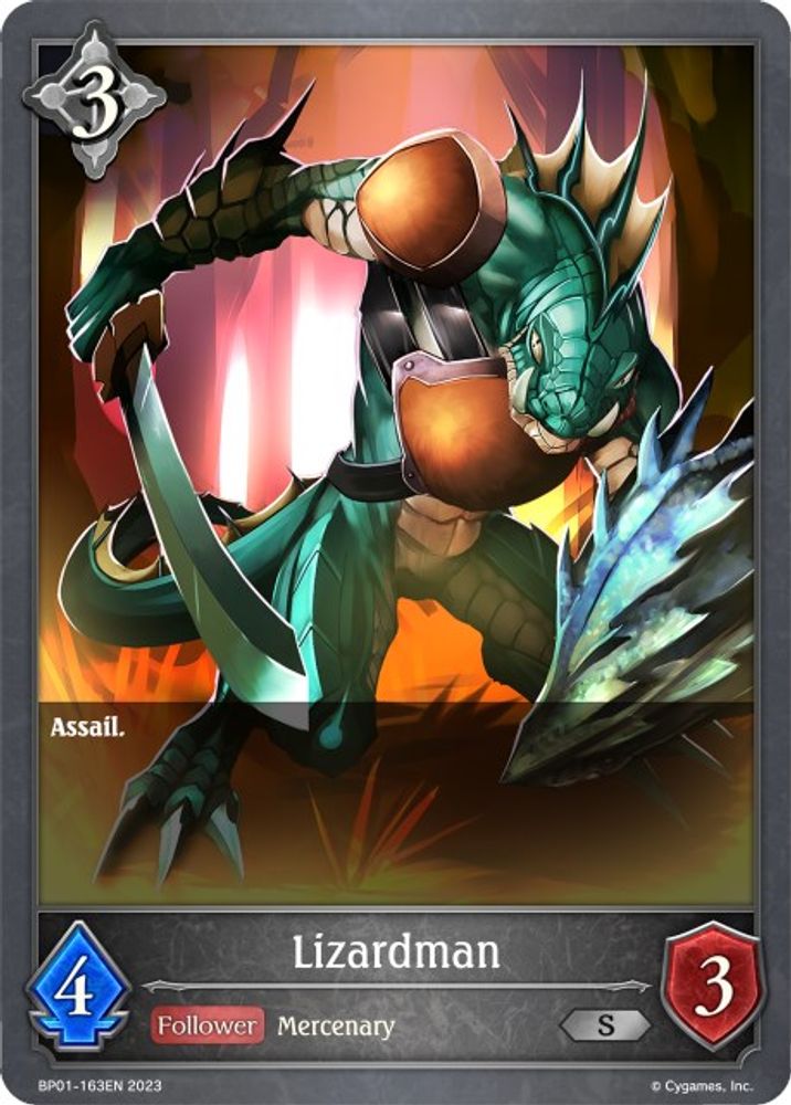 Lizardman, Standard, front
