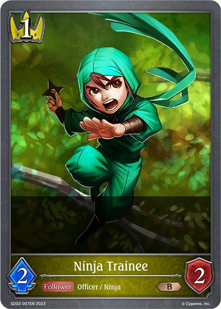 Ninja Trainee, Standard, front