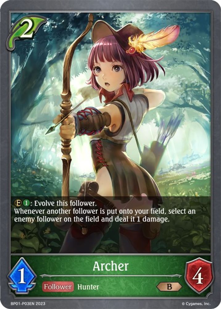 Archer - P03EN (Foil), Standard, front