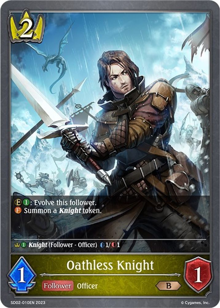 Oathless Knight, Standard, front