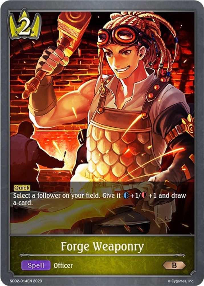 Forge Weaponry, Standard, front
