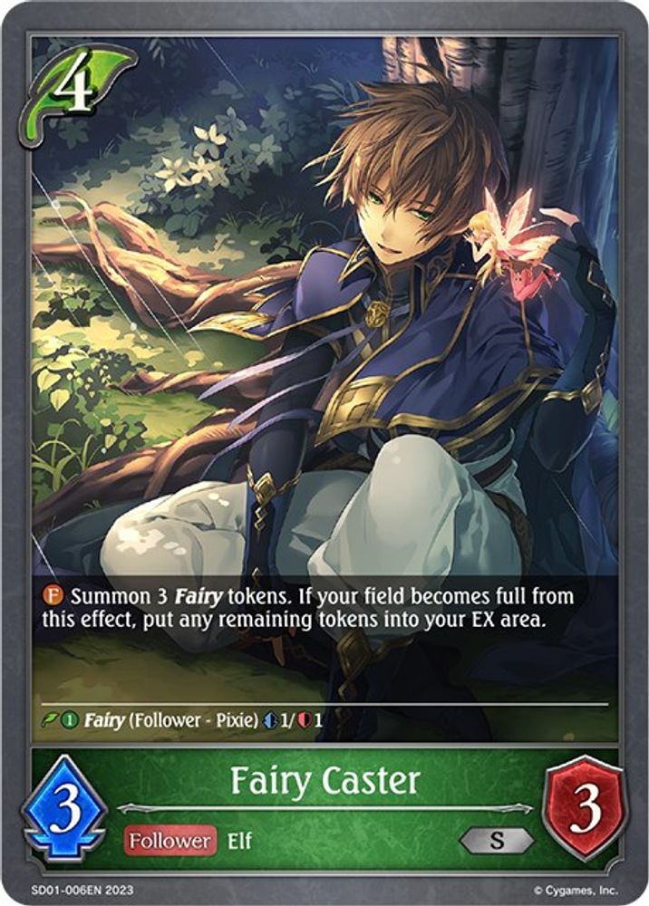 Fairy Caster, Standard, front