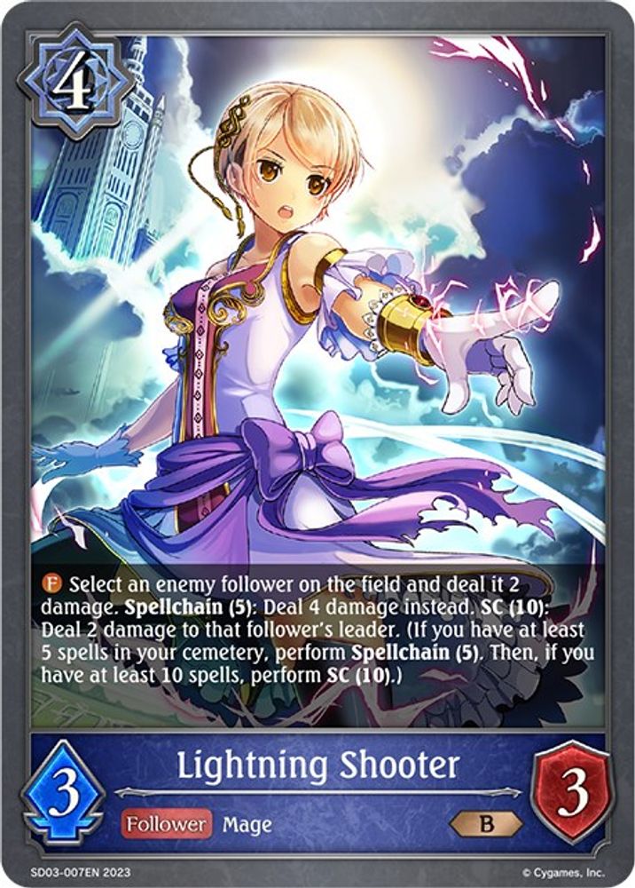 Lightning Shooter, Standard, front