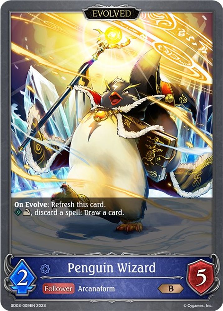 Penguin Wizard (Evolved), Standard, front