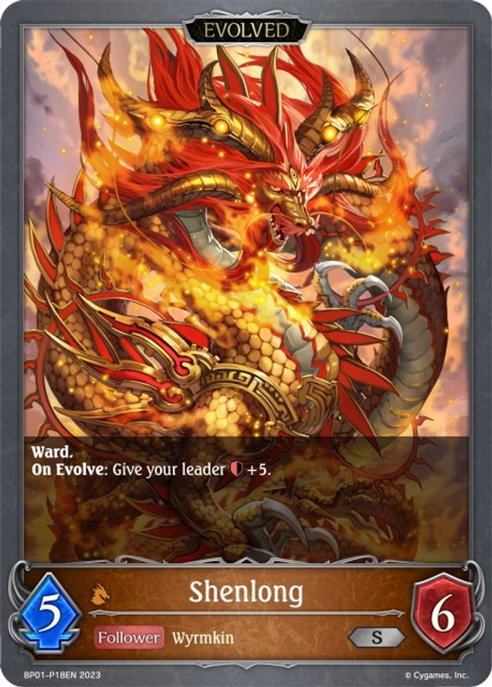 Shenlong (Evolved) - P18EN (Foil), Standard, front