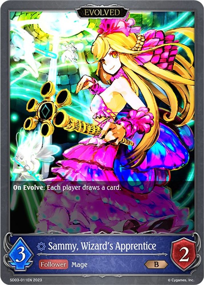 Sammy, Wizard's Apprentice (Evolved), Standard, front