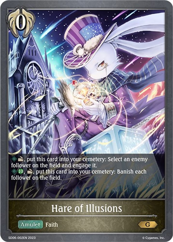 Hare of Illusions, Standard, front