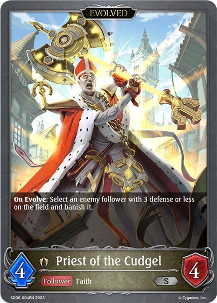 Priest of the Cudgel (Evolved), Standard, front