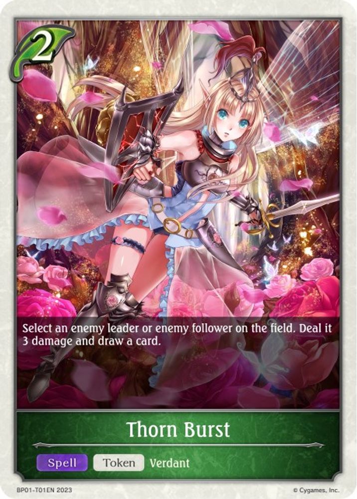 Thorn Burst, Standard, front