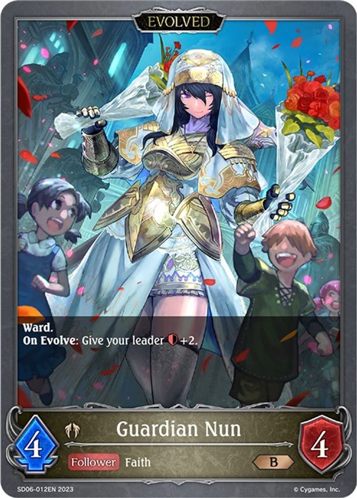 Guardian Nun (Evolved), Standard, front