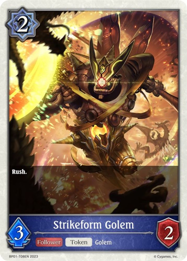Strikeform Golem, Standard, front